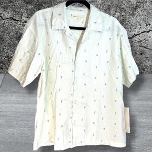 •NWT• Museum of Peace and Quiet Doves Linen Button Up 2025 • Medium